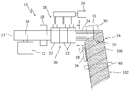 A single figure which represents the drawing illustrating the invention.